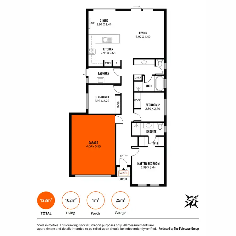 Floorplan of Homely house listing, 2 Neilson Court, Munno Para West SA 5115