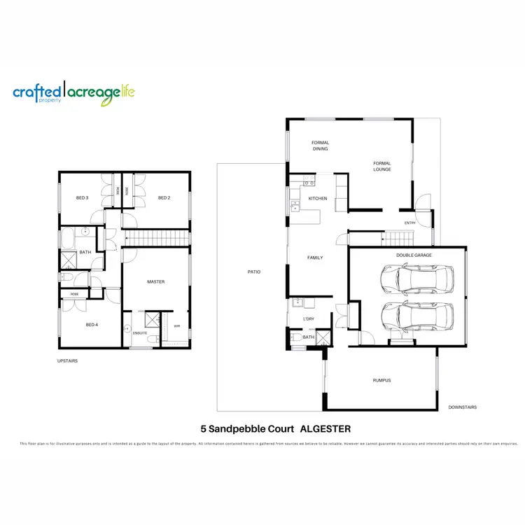 Floorplan of Homely house listing, 5 Sandpebble Court, Algester QLD 4115