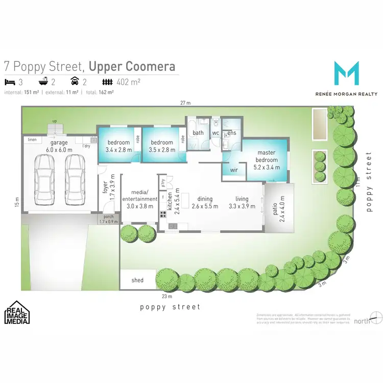 Floorplan of Homely house listing, 7 Poppy Street, Upper Coomera QLD 4209