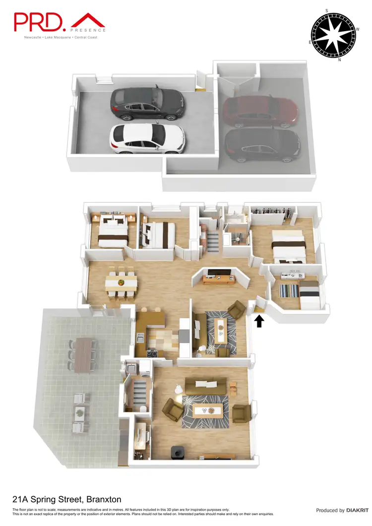 Floorplan of Homely house listing, 21A Spring Street, East Branxton NSW 2335
