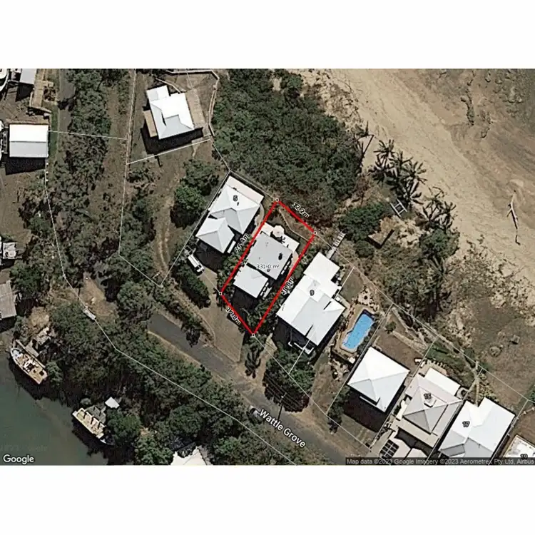 Floorplan of Homely house listing, 7 Wattle Grove, Cooee Bay QLD 4703