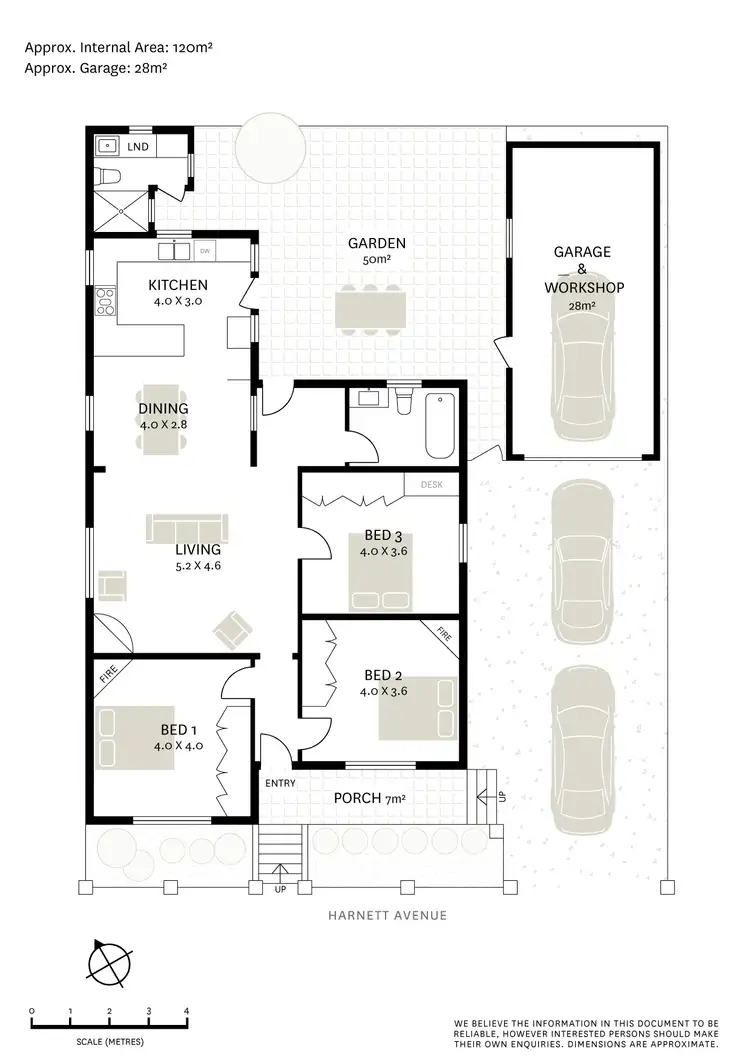 Floorplan of Homely house listing, 8 Harnett Avenue, Marrickville NSW 2204