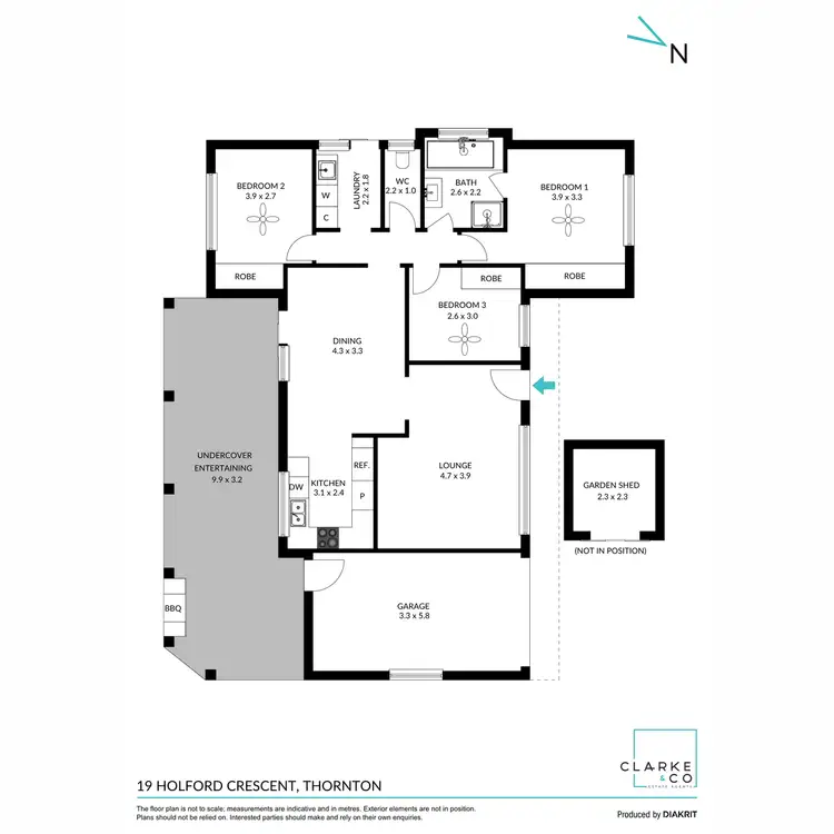 Floorplan of Homely house listing, 19 Holford Crescent, Thornton NSW 2322