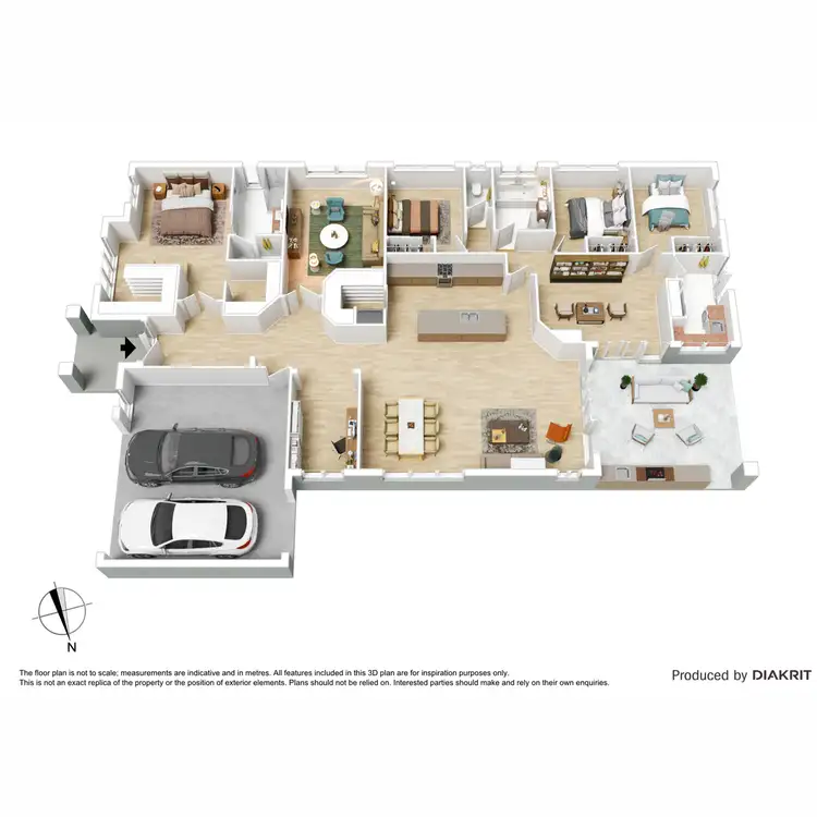 Floorplan of Homely house listing, 28 Vilcins View, Epping VIC 3076