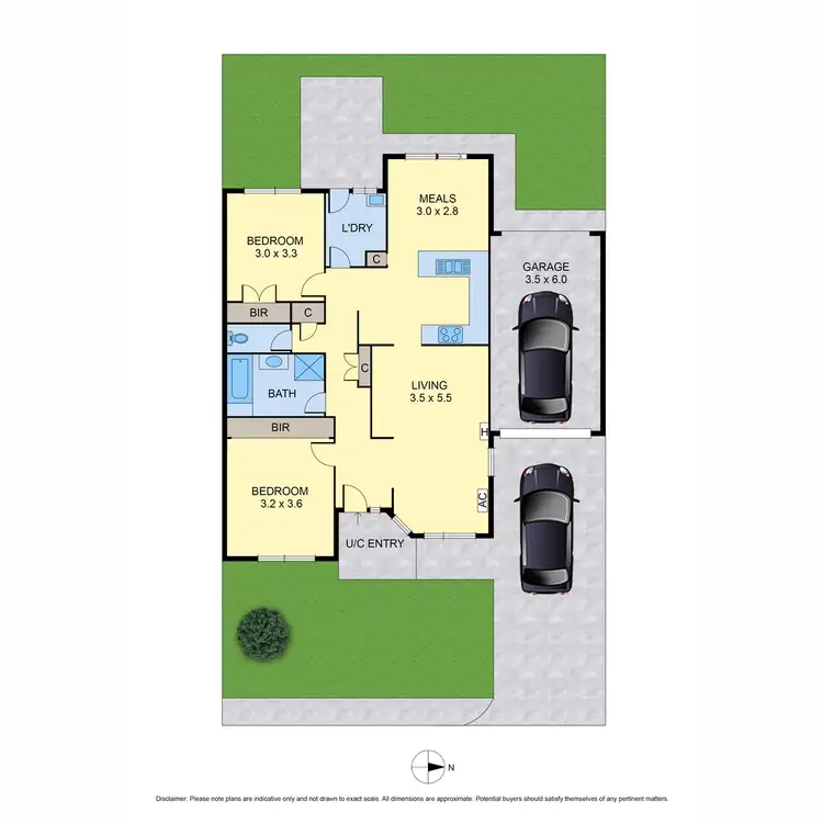 Floorplan of Homely unit listing, 5/9 Hull Drive, Campbellfield VIC 3061