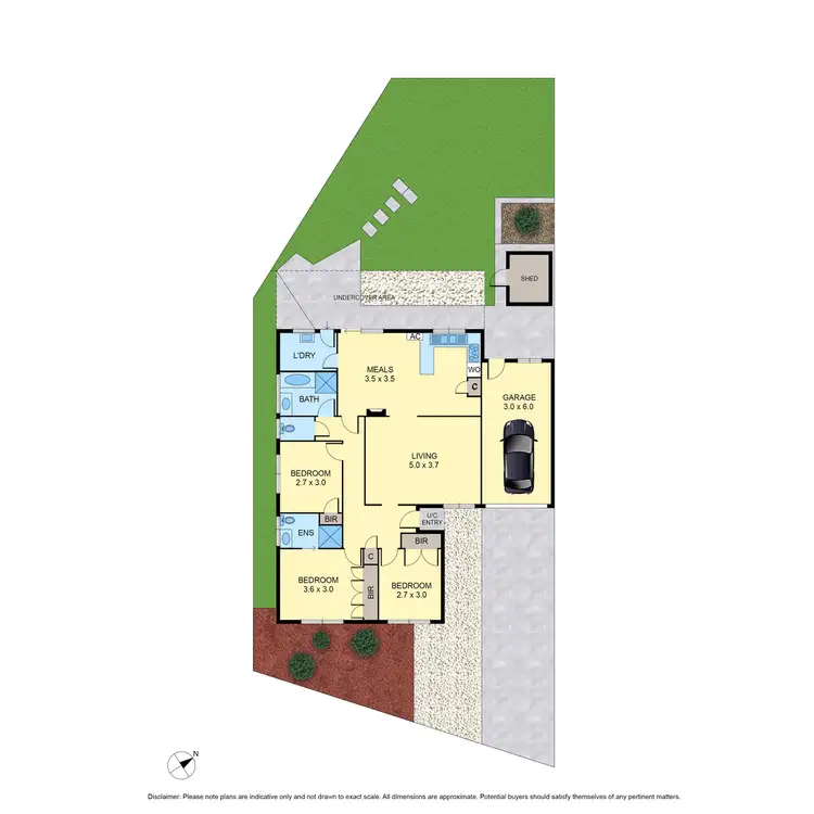 Floorplan of Homely house listing, 24 Pommel Crescent, Epping VIC 3076