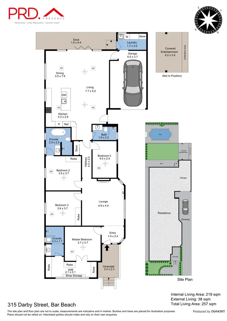 Floorplan of Homely house listing, 315 Darby Street, Bar Beach NSW 2300