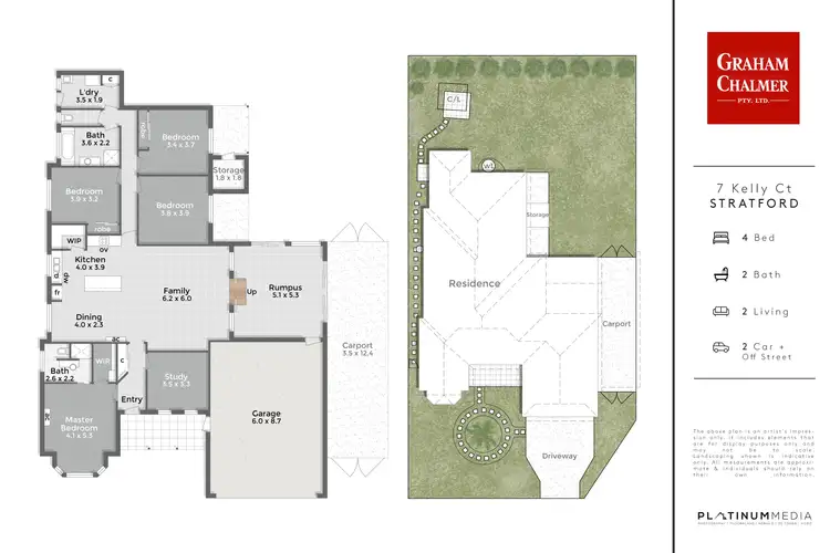 Floorplan of Homely house listing, 7 Kelly Court, Stratford VIC 3862