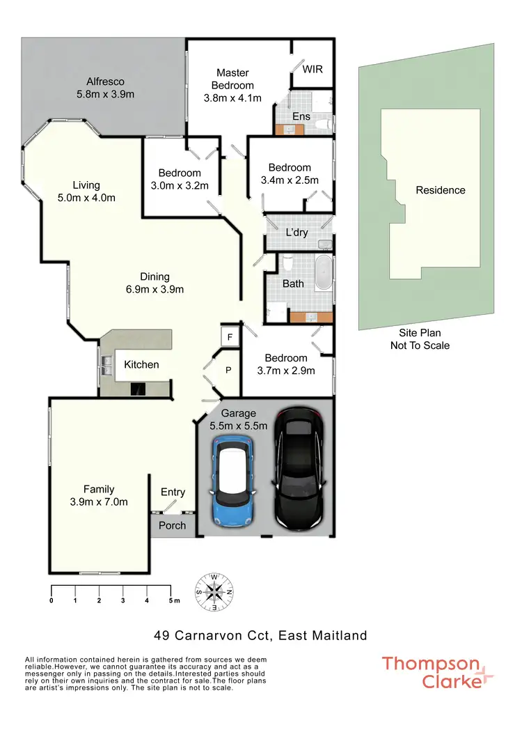Floorplan of Homely house listing, 49 Carnarvon Circuit, East Maitland NSW 2323