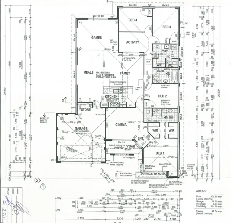 Floorplan of Homely house listing, 25 Sundowner Meander, Banksia Grove WA 6031