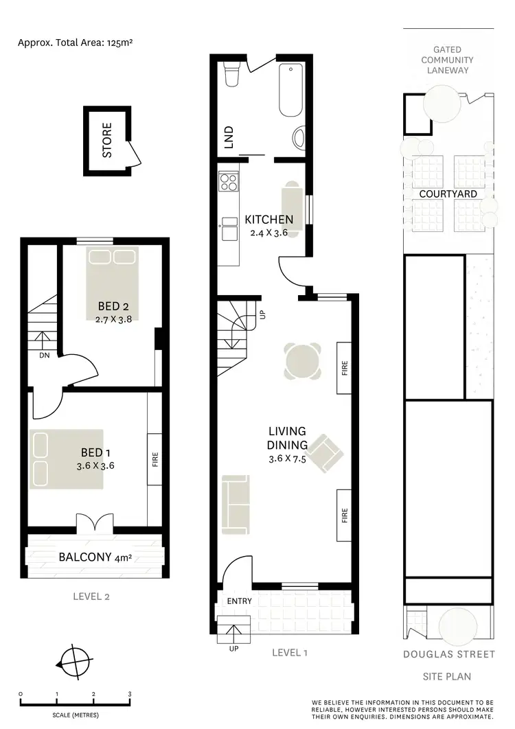 Floorplan of Homely house listing, 43 Douglas Street, Redfern NSW 2016