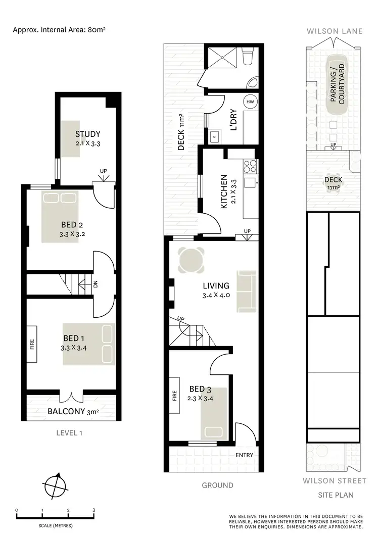 Floorplan of Homely terrace listing, 384 Wilson Street, Darlington NSW 2008