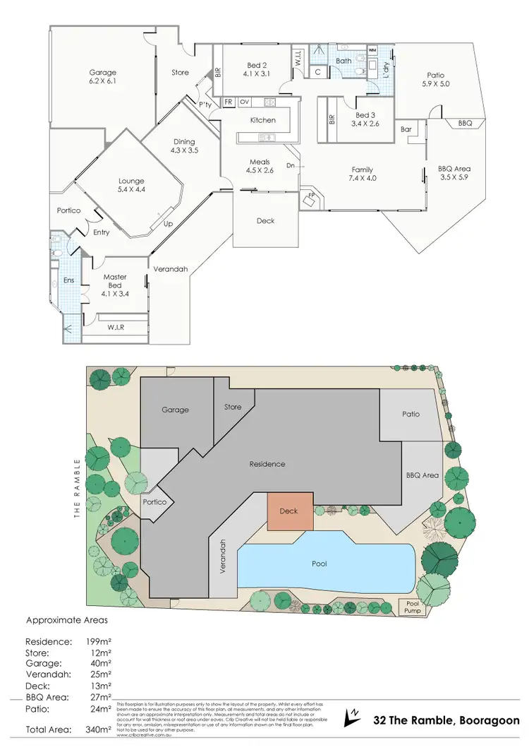Floorplan of Homely house listing, 32 The Ramble, Booragoon WA 6154