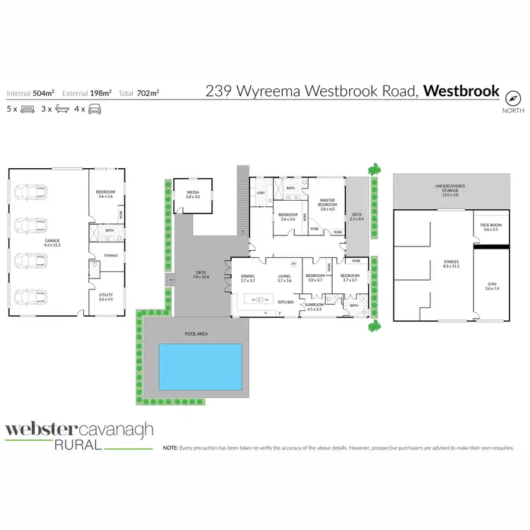 Floorplan of Homely rural property listing, 239 Westbrook Wyreema Road, Westbrook QLD 4350