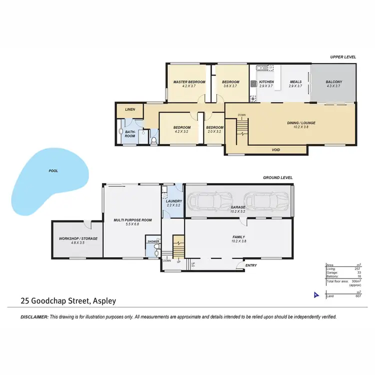Floorplan of Homely house listing, 25 Goodchap Street, Aspley QLD 4034