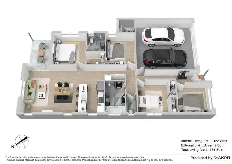 Floorplan of Homely house listing, 19 Woodfern Drive, Upper Caboolture QLD 4510