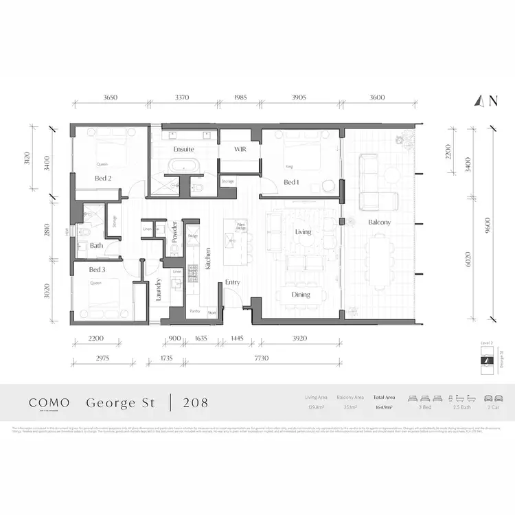 Floorplan of Homely apartment listing, 202/65 George Street, Norwood SA 5067