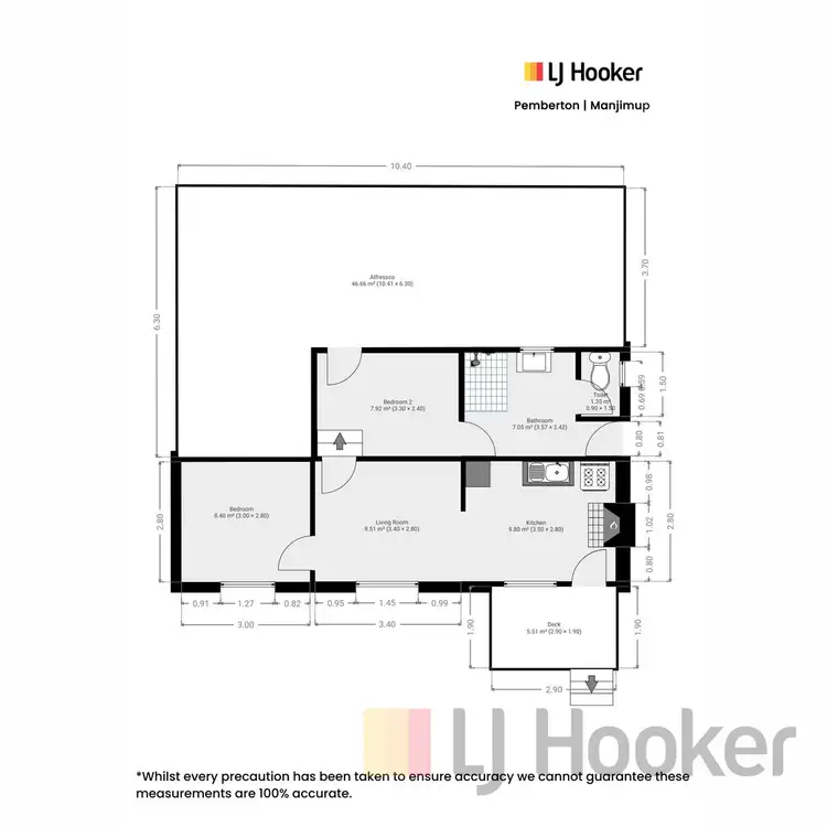 Floorplan of Homely house listing, 26 Forestry Glen, Pemberton WA 6260