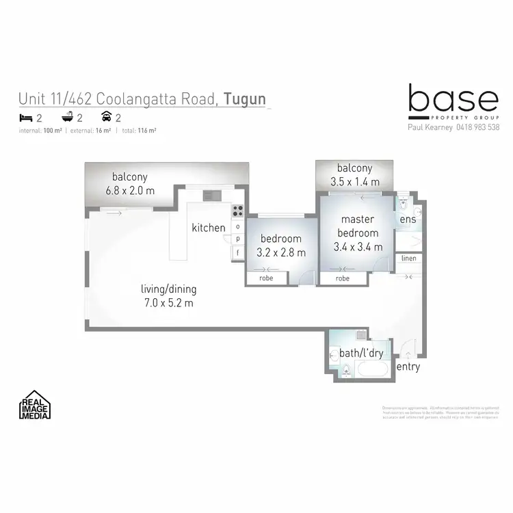 Floorplan of Homely apartment listing, 11/462 Coolangatta Road, Tugun QLD 4224