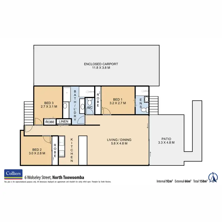 Floorplan of Homely house listing, 6 Wolseley Street, North Toowoomba QLD 4350