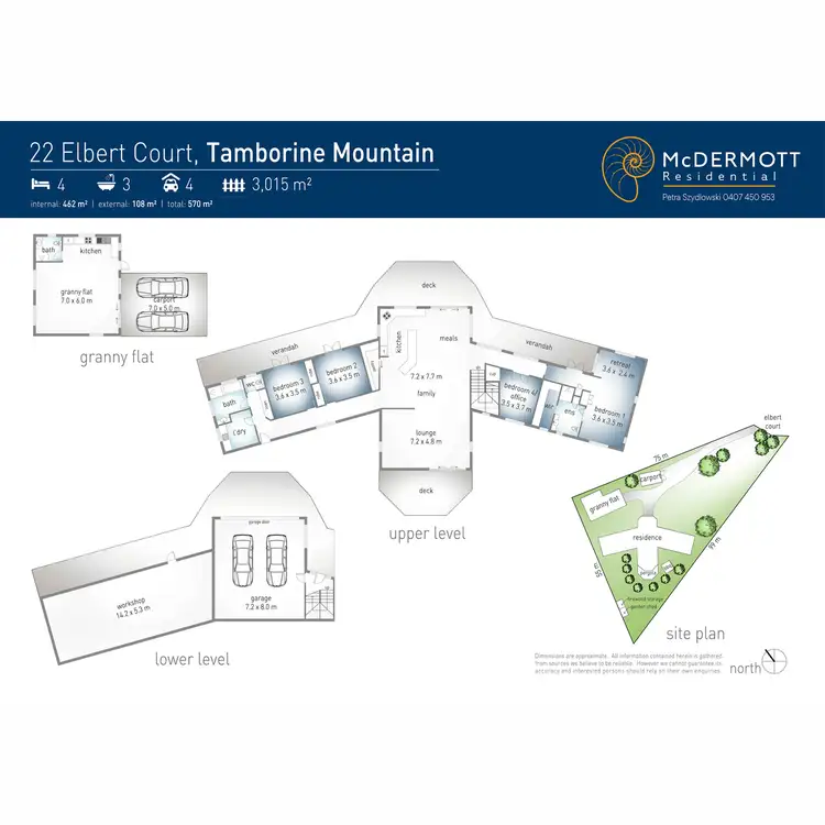 Floorplan of Homely rural property listing, 22 Elbert Court, Tamborine Mountain QLD 4272