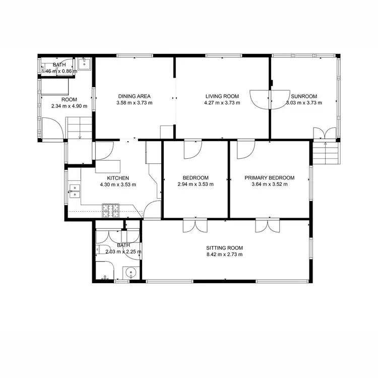 Floorplan of Homely house listing, 109 Branyan Street, Svensson Heights QLD 4670