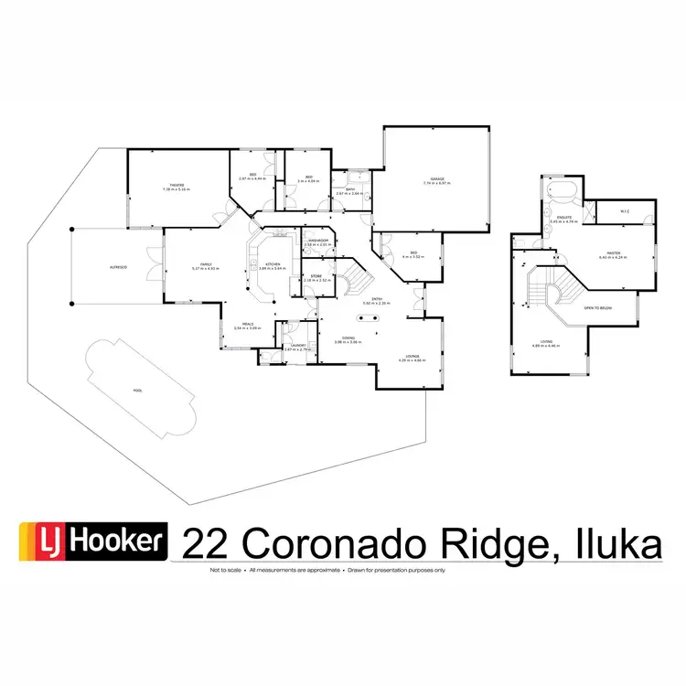 Floorplan of Homely house listing, 22 Coronado Ridge, Iluka WA 6028