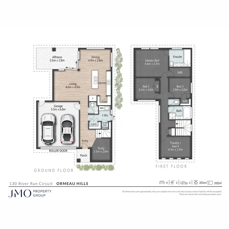 Floorplan of Homely house listing, 130 River Run Circuit, Ormeau Hills QLD 4208
