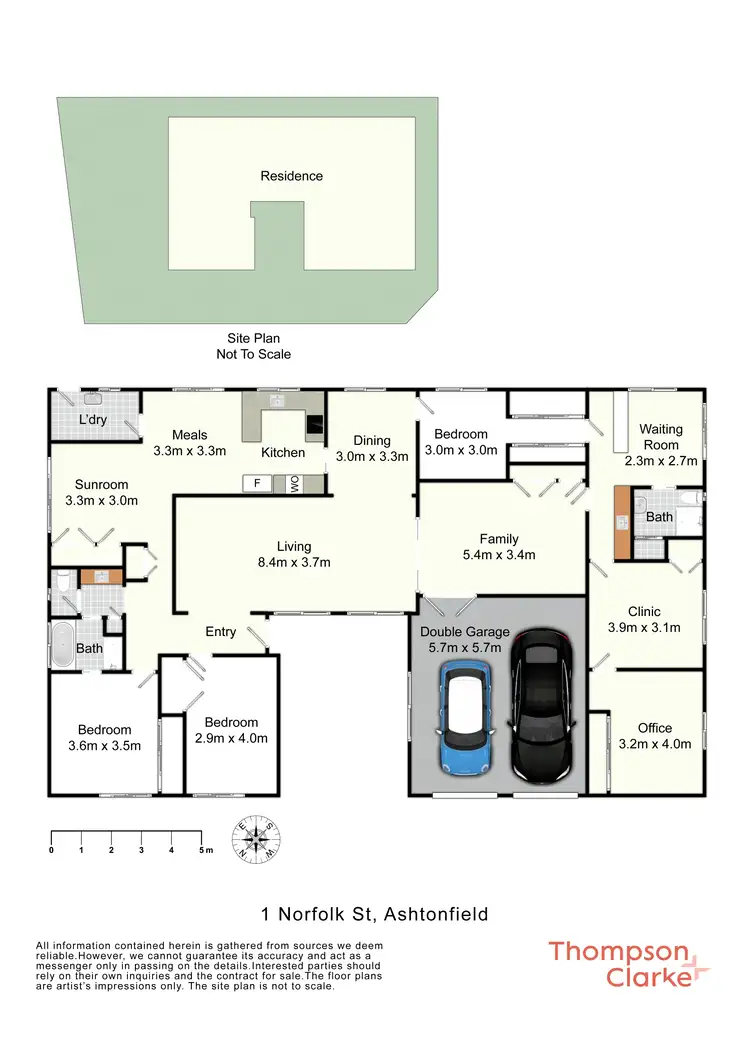 Floorplan of Homely house listing, 1 Norfolk Street, Ashtonfield NSW 2323