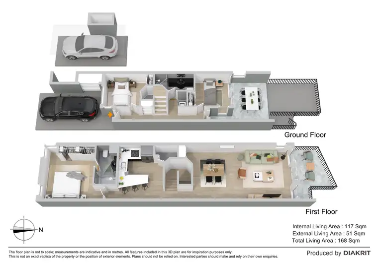 Floorplan of Homely apartment listing, 24/10 Grand Parade, Kawana Island QLD 4575