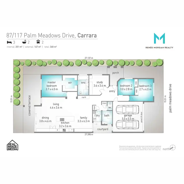 Floorplan of Homely house listing, 87/117 Palm Meadows Drive, Carrara QLD 4211