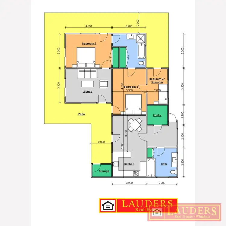 Floorplan of Homely rural property listing, 'Tobermory'  1381 Mooral Creek Road, Mooral Creek NSW 2429