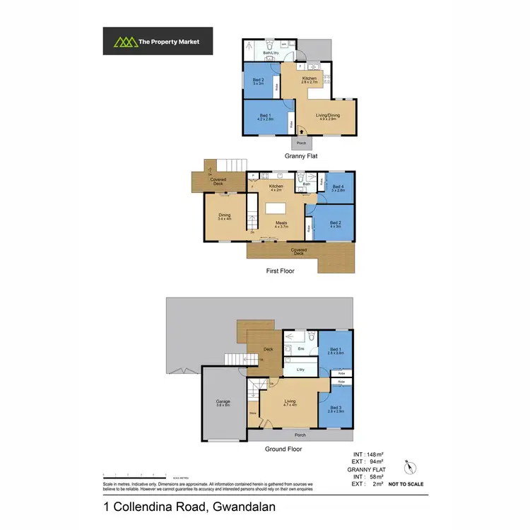 Floorplan of Homely house listing, 1 & 1a Collendina Road, Gwandalan NSW 2259