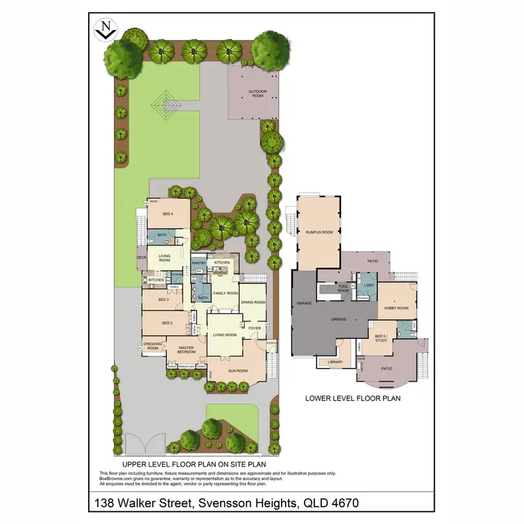 Floorplan of Homely house listing, 138 Walker Street, Svensson Heights QLD 4670