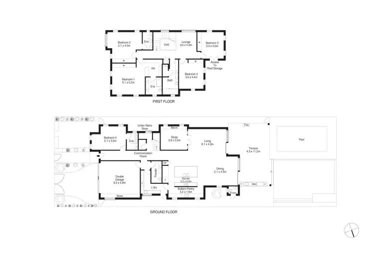 Floorplan of Homely house listing, 55 South Street, Strathfield NSW 2135
