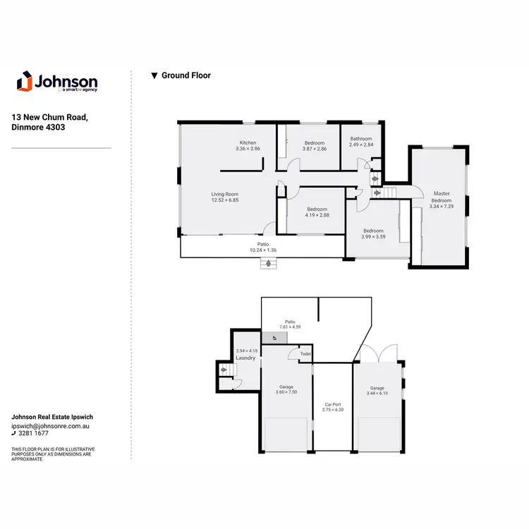 Floorplan of Homely house listing, 13 New Chum Road, Dinmore QLD 4303