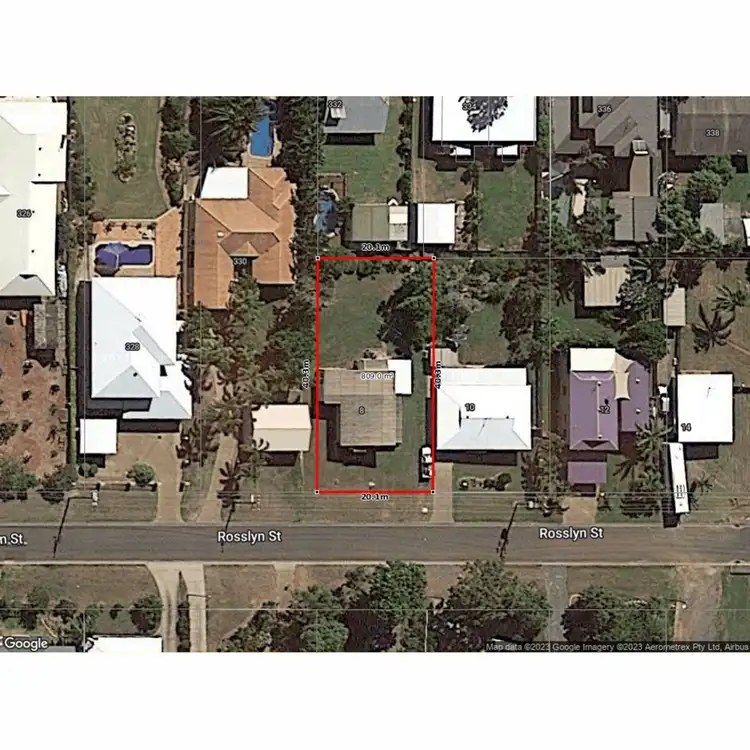 Floorplan of Homely house listing, 8 Rosslyn Street, Rosslyn QLD 4703