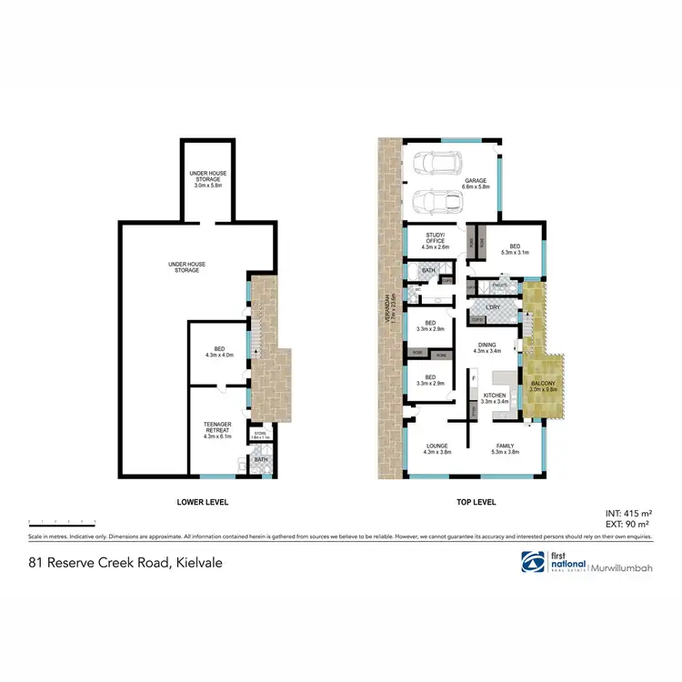 Floorplan of Homely house listing, 81 Reserve Creek Road, Kielvale NSW 2484