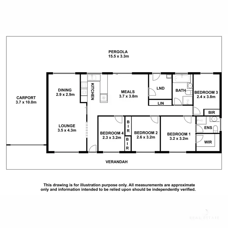 Floorplan of Homely house listing, 12 Carmel Drive, Mount Gambier SA 5290