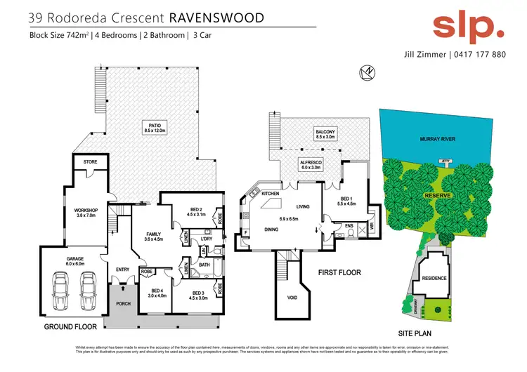 Floorplan of Homely house listing, 39 Rodoreda Crescent, Ravenswood WA 6208