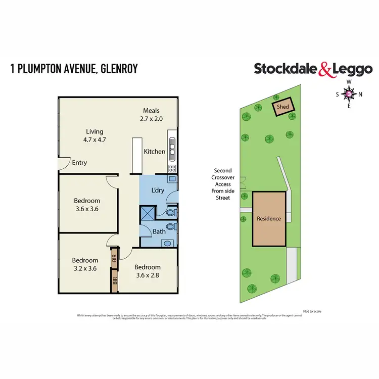 Floorplan of Homely house listing, 1 Plumpton Avenue, Glenroy VIC 3046