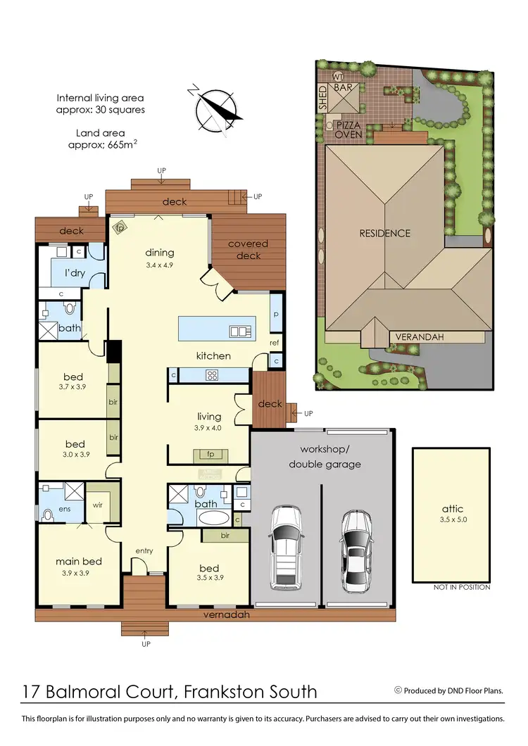 Floorplan of Homely house listing, 17 Balmoral Court, Frankston South VIC 3199