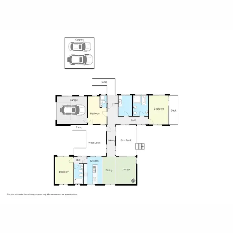 Floorplan of Homely rural property listing, 198 Newpark Road, Brogo NSW 2550