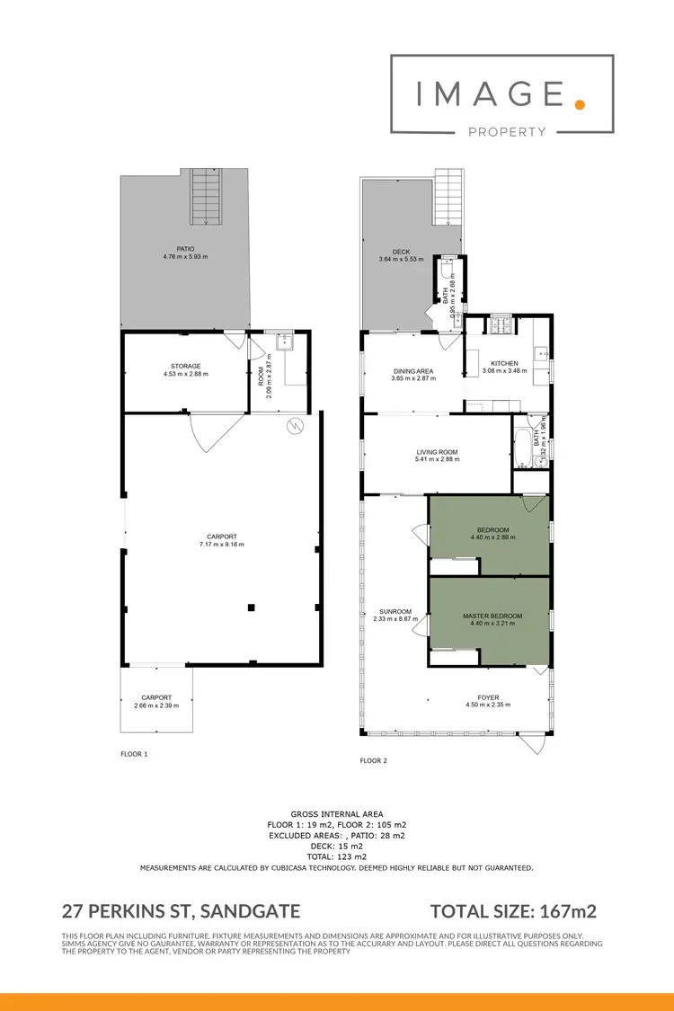 Floorplan of Homely house listing, 27 Perkins Street, Sandgate QLD 4017
