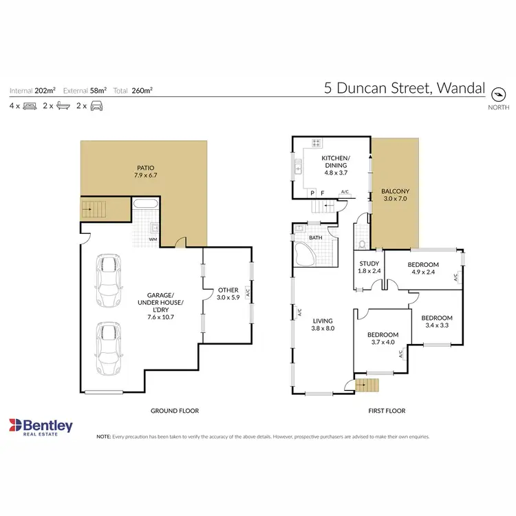 Floorplan of Homely house listing, 5 Duncan Street, Wandal QLD 4700