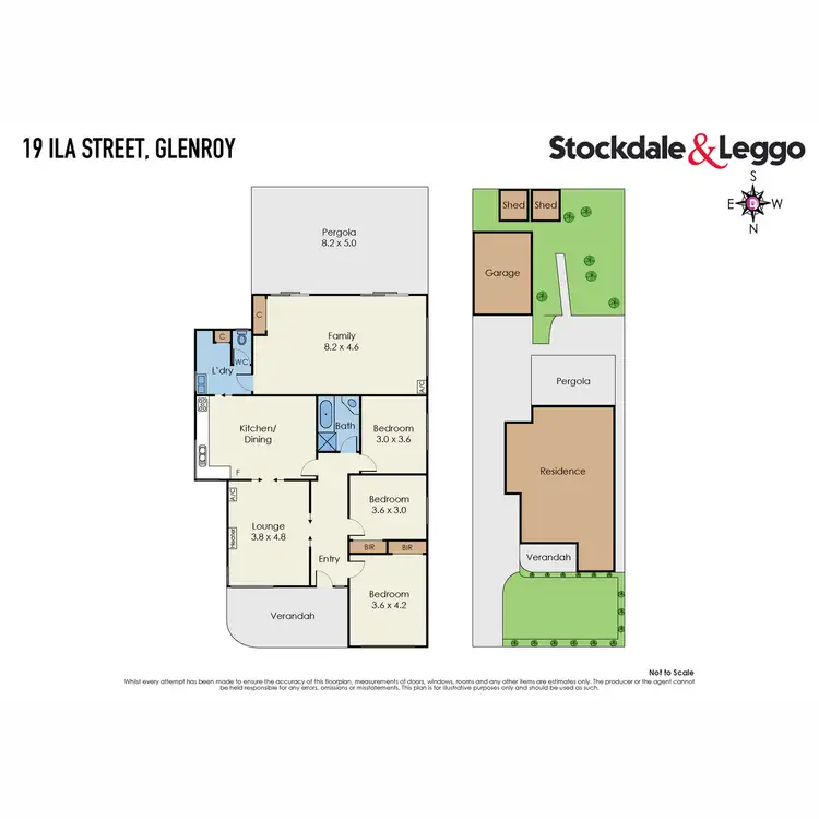 Floorplan of Homely house listing, 19 Ila Street, Glenroy VIC 3046