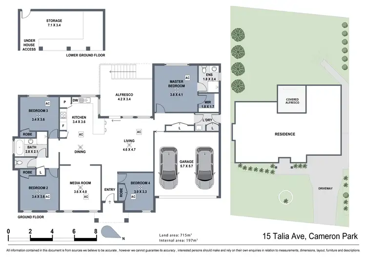 Floorplan of Homely house listing, 15 Talia Avenue, Cameron Park NSW 2285