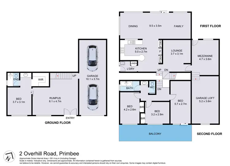 Floorplan of Homely house listing, 2 Overhill Road, Primbee NSW 2502