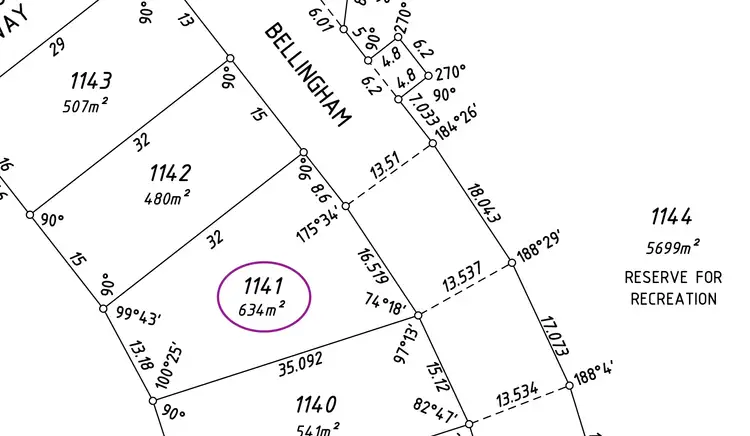 Floorplan of Homely land listing, 76 Bellingham Parade, Wellard WA 6170
