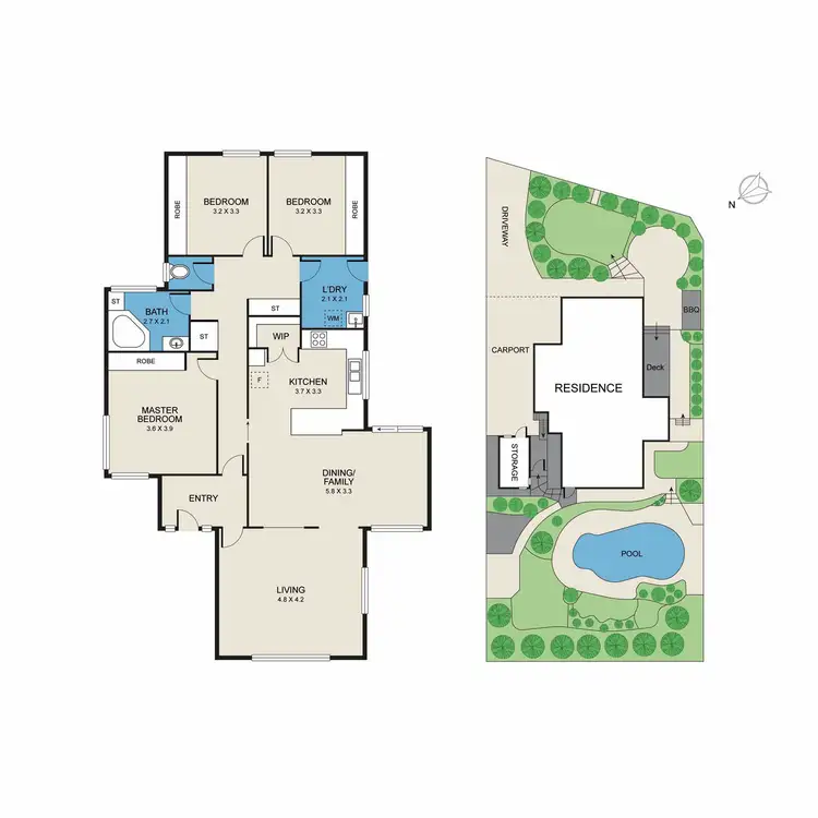 Floorplan of Homely house listing, 96 Keelendi Road, Bellbird Heights NSW 2325